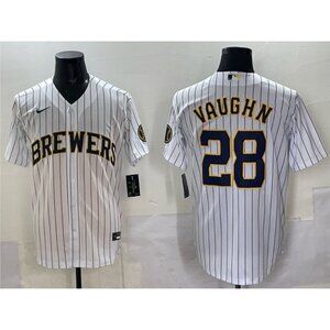Mens Youths Andrew Vaughn White Stitched Jersey